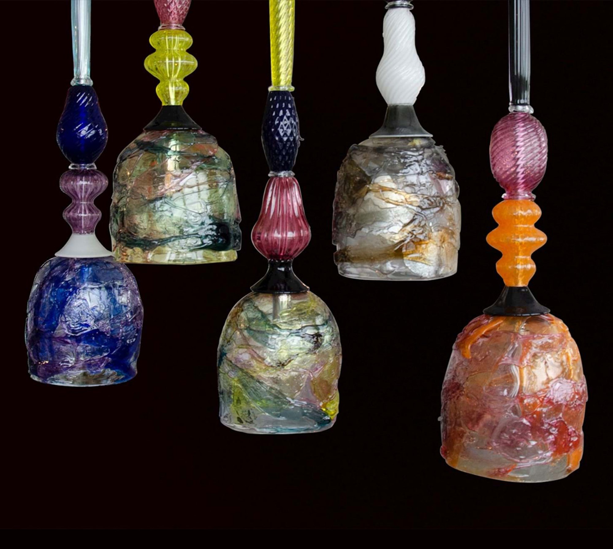 Clarinetti: lampada a sospensione classico/moderna