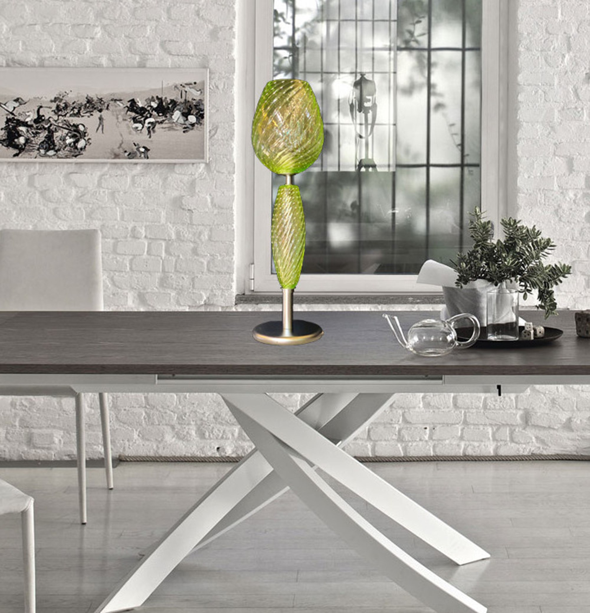 Lampade da tavolo puntini