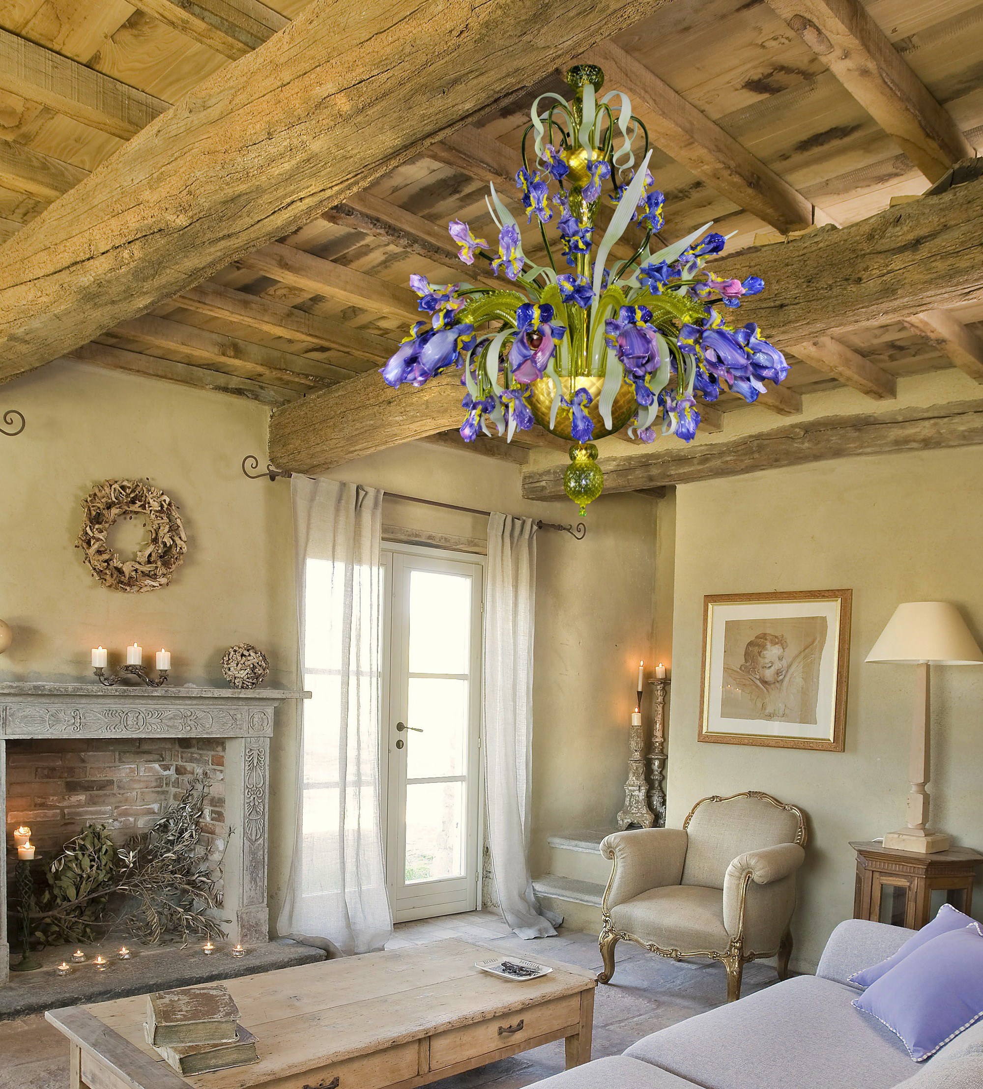 Lampadari Murano Floreali