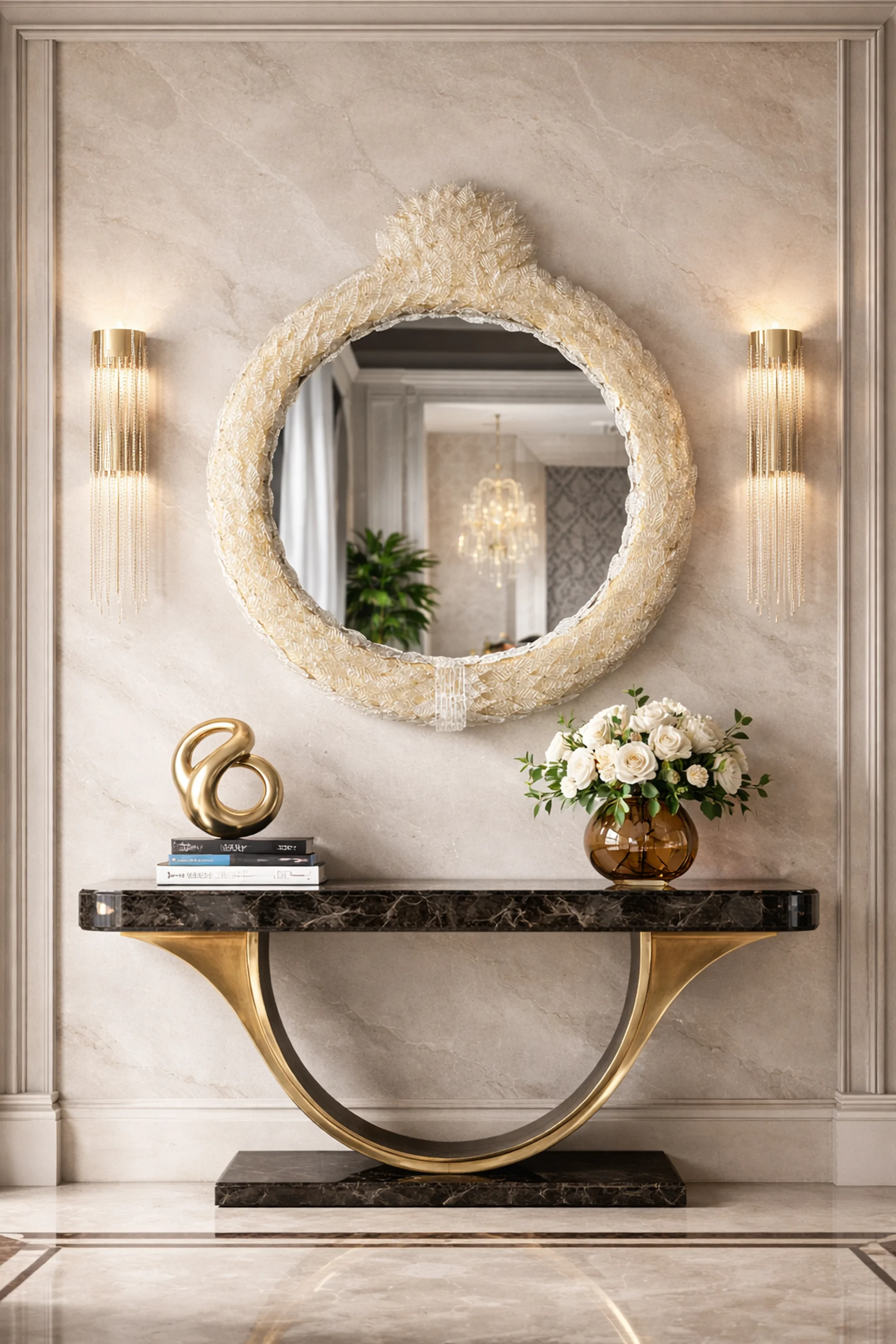 Specchi decorati a mano