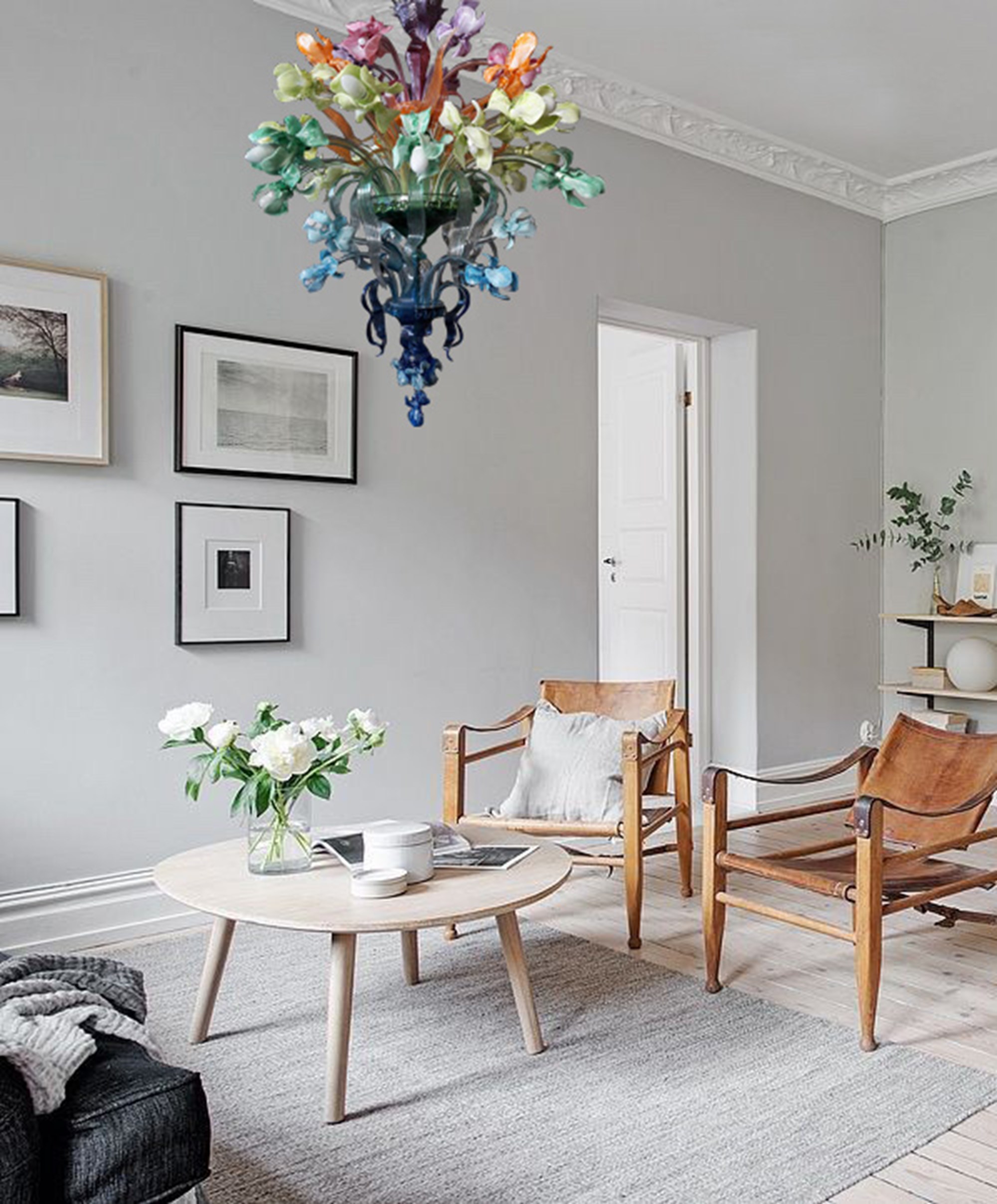 Lampadario Acquatico Arcobaleno