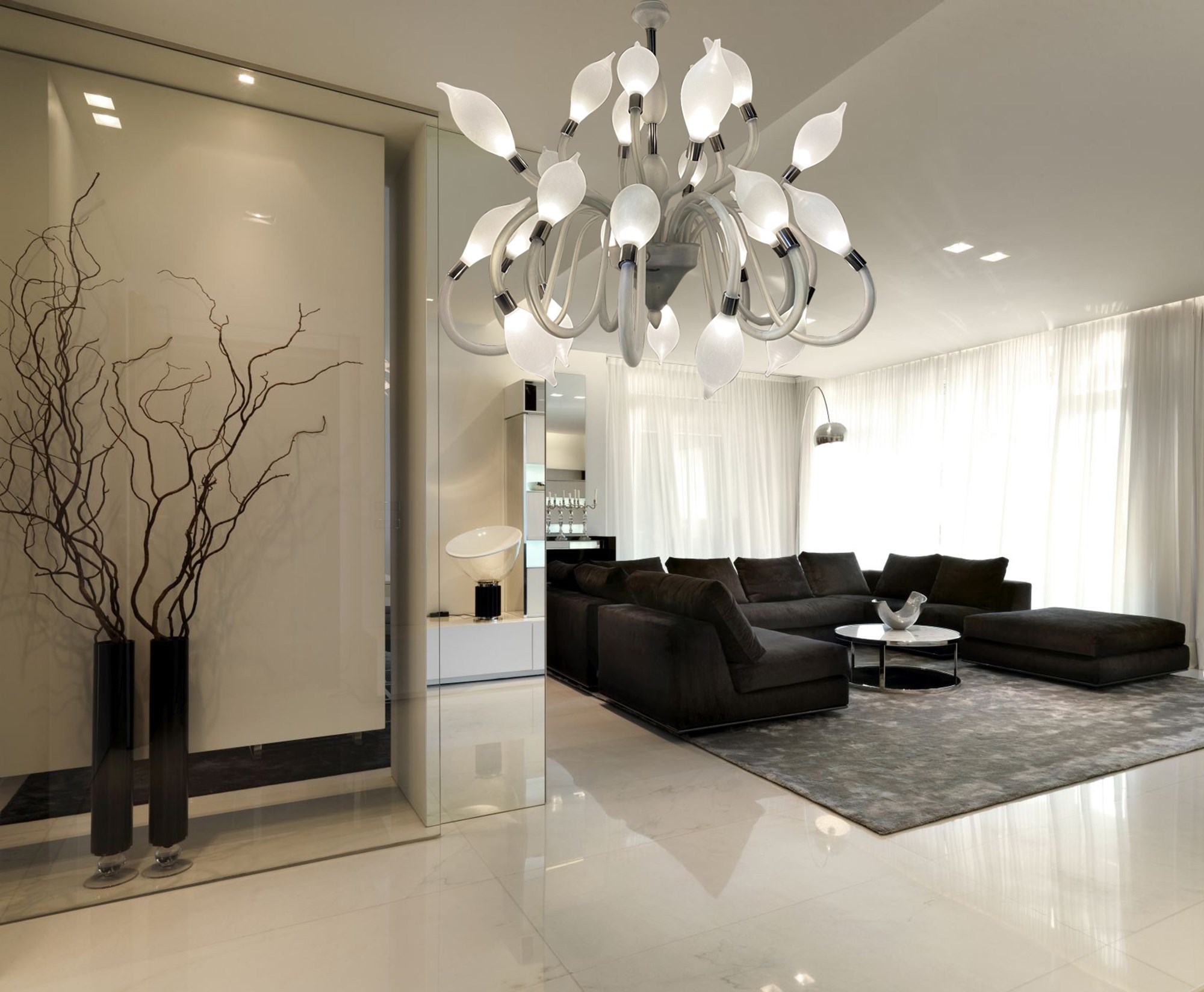 Lampadario Gocce di Rugiada