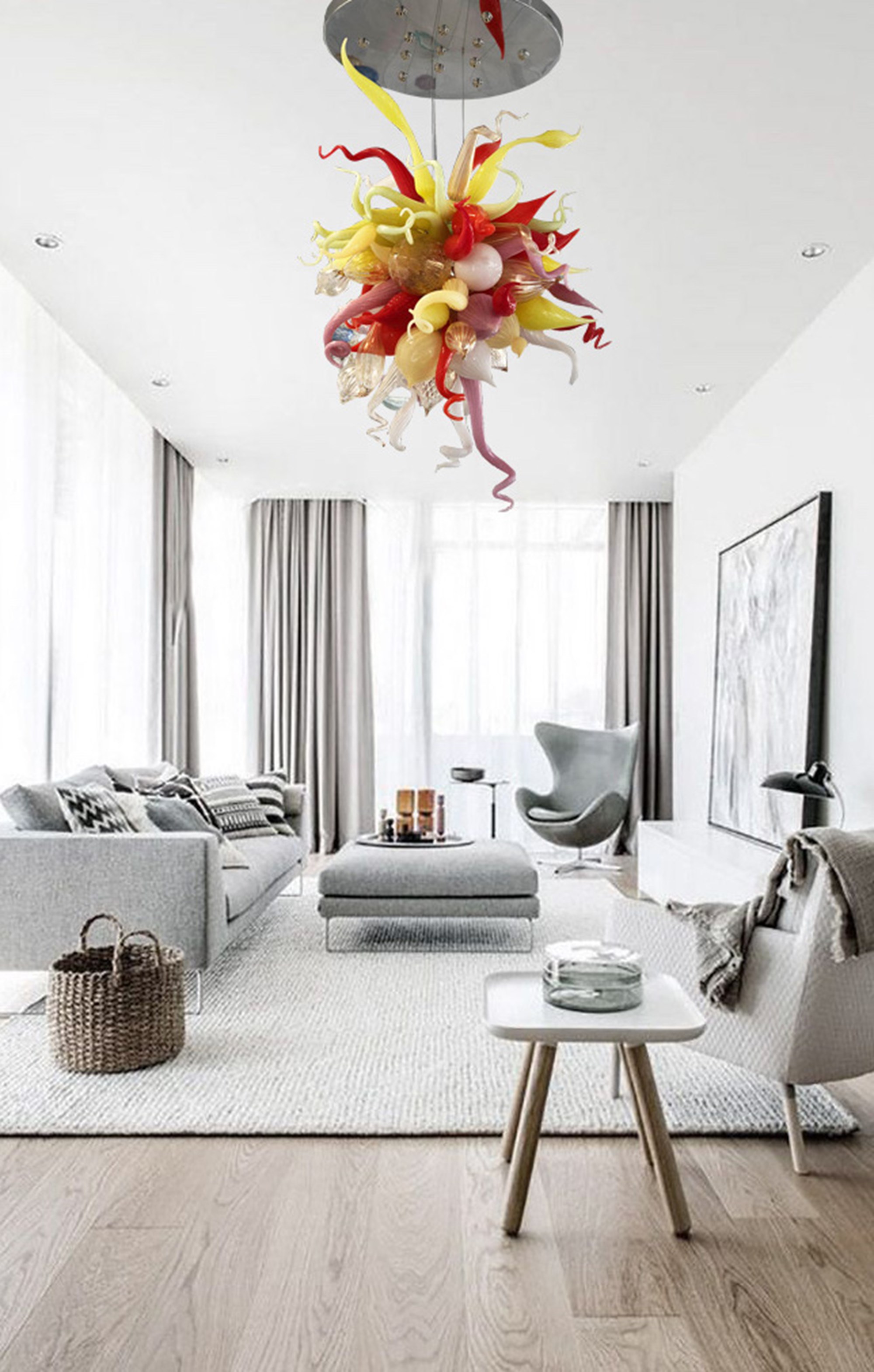 Lampadario Scultura Allegra